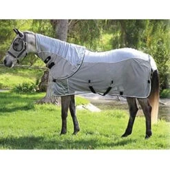 Professional's Choice Comfort Fit Fly Sheet - Charcoal