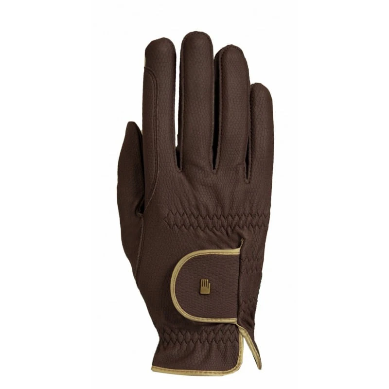 Roeckl Lona Riding Glove - Mocha/Gold Roeckl Lona Riding Glove - Mocha/Gold -Equestrian Gear 158497 800 auto