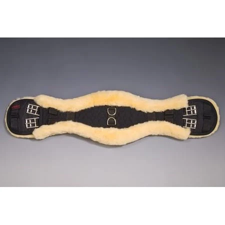 HorseDream Lammfelle Anatomic Dressage Girth - Black/Natural HorseDream Lammfelle Anatomic Dressage Girth - Black/Natural -Equestrian Gear 158509 800 auto