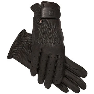 SSG Pro Show Deerskin Riding Gloves - Black SSG Pro Show Deerskin Riding Gloves - Black -Equestrian Gear 158514 800 auto