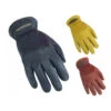 Heritage Sheepskin Leather Winter Trail Riding Gloves - Black