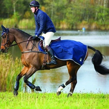 Rambo Waterproof Fleece Competition Sheet - Navy/Beige/Baby Blue Rambo Waterproof Fleece Competition Sheet - Navy/Beige/Baby Blue -Equestrian Gear 160860 800 auto