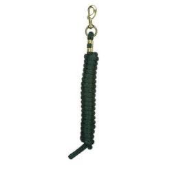 Weaver Mini/Pony Poly Lead Rope With Solid Brass Snap - Hunter