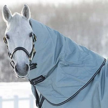 Rambo Original Rain Sheet Hood - Grey/Navy/Grey Rambo Original Rain Sheet Hood - Grey/Navy/Grey -Equestrian Gear 164748 800 auto