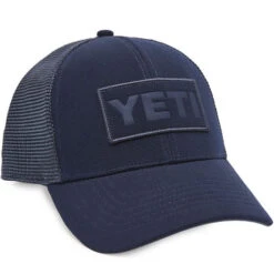 Yeti Patch Trucker Hat - Navy On Navy