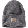 Carhartt Acrylic Knit Cuffed Beanie - Black/White