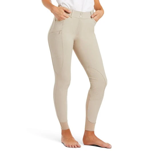 Ariat Women's Prelude Knee Patch Breech-Tan Ariat Women's Prelude Knee Patch Breech-Tan -Equestrian Gear 459289 800 auto