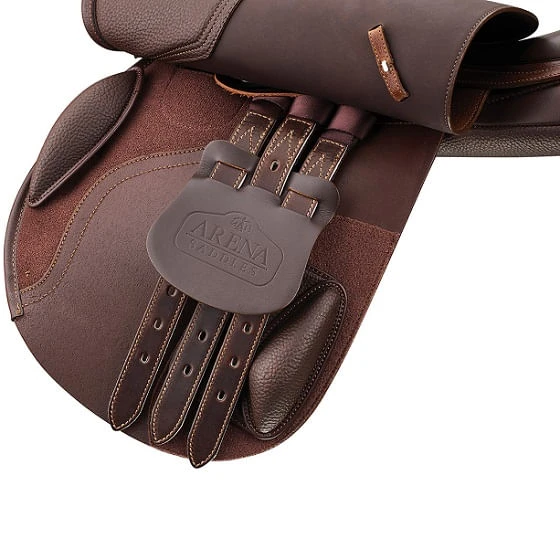 Arena Jump Close Contact Saddle - Brown GENERIC Arena Jump Close Contact Saddle - Brown -Equestrian Gear 462868 800 auto