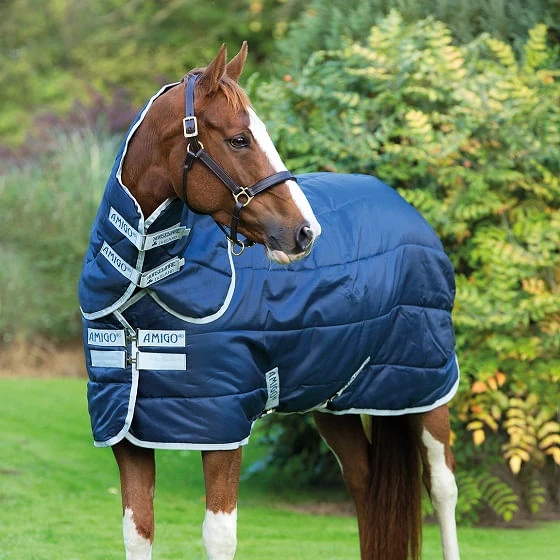 Amigo Insulator Plus 200g Stable Rug - Navy/Silver Amigo Insulator Plus 200g Stable Rug - Navy/Silver -Equestrian Gear 463003 800 auto