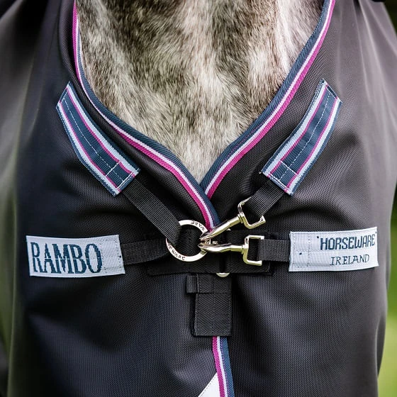 Rambo Supreme 1680D Rain Sheet - Navy/Burgundy/Teal/Blue Rambo Supreme 1680D Rain Sheet - Navy/Burgundy/Teal/Blue -Equestrian Gear 463268 800 auto