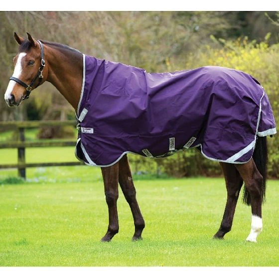 Rambo Wug Turnout Rain Sheet - Purple/Silver Rambo Wug Turnout Rain Sheet - Purple/Silver -Equestrian Gear 463668 800 auto