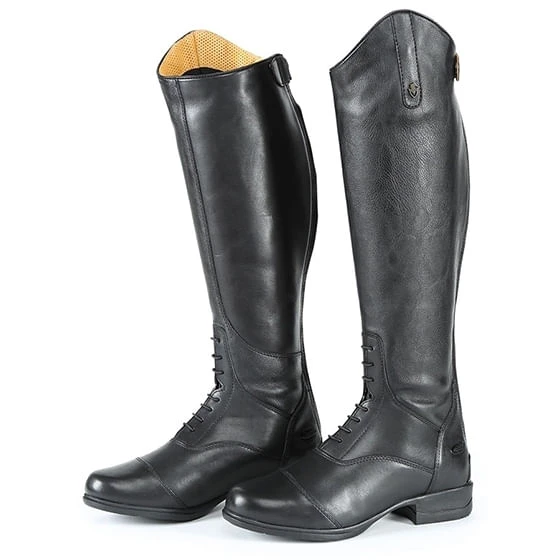 Shires Gianna Leather Tall Boots - Black Shires Gianna Leather Tall Boots - Black -Equestrian Gear 463906 800 auto
