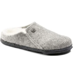 Birkenstock Kid's Zermatt Wool/Shearling Light Gray (1015182)