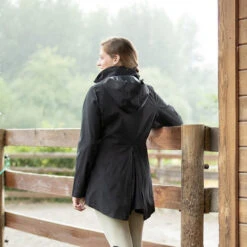 Kerrits Waterproof Rain Jacket - Black -Equestrian Gear 464125 800 auto