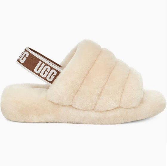 Ugg Women's Fluff Yeah Slide - Natural Ugg Women's Fluff Yeah Slide - Natural -Equestrian Gear 465192 800 auto