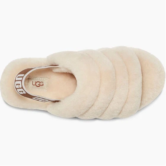 Ugg Women's Fluff Yeah Slide - Natural Ugg Women's Fluff Yeah Slide - Natural -Equestrian Gear 465194 800 auto