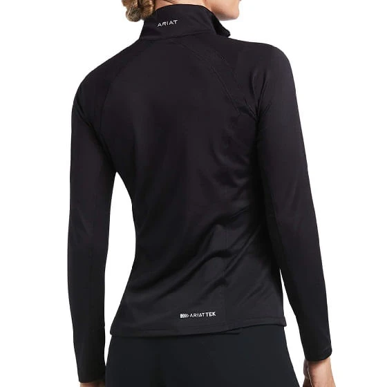 Ariat Women's Sunstopper 2.0 1/4 Zip Base Layer - Black Ariat Women's Sunstopper 2.0 1/4 Zip Base Layer - Black -Equestrian Gear 465796 800 auto