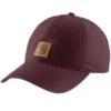 Carhartt Canvas Cap- Deep Wine