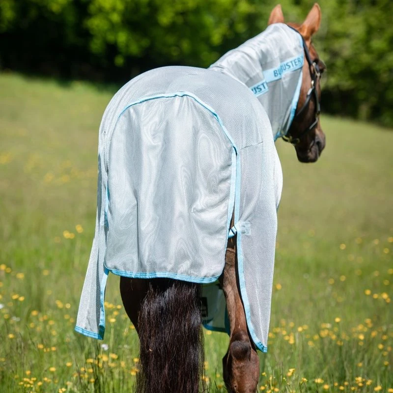 Amigo AmECO Bug Buster - Silver/Sky Blue Amigo AmECO Bug Buster - Silver/Sky Blue -Equestrian Gear 466860 800 auto