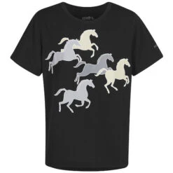 Kerrits Kids Playful Ponies Tee - Black