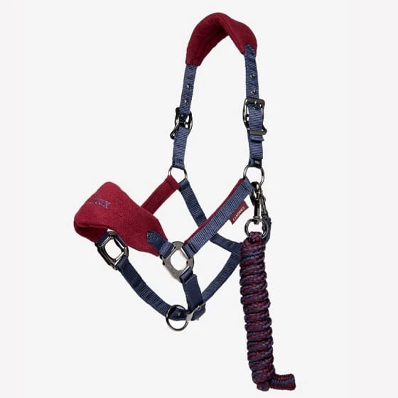 LeMieux Vogue Halter & Leadrope - Burgundy/Navy LeMieux Vogue Halter & Leadrope - Burgundy/Navy -Equestrian Gear 471491 800 auto