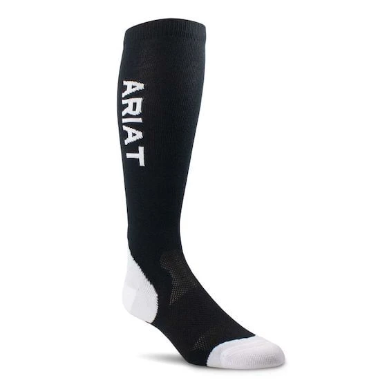 AriatTEK Performance Socks - Black Lemieux AriatTEK Performance Socks - Black -Equestrian Gear 471717 800 auto