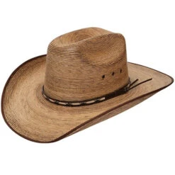 Stetson Resistol Jason Aldean Kids' Amarillo Sky Jr. Straw Cowboy Hat - Natural/Burned