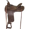 Western Rawhide Woodrige Pro Lite Trail Saddle 15" - Chocolate