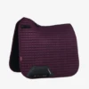 LeMieux Luxury Suede Dressage Square Pad - Fig