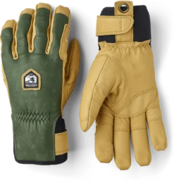 Hestra Men's Ergo Grip Incline 5-finger Glove - Forest/Natural