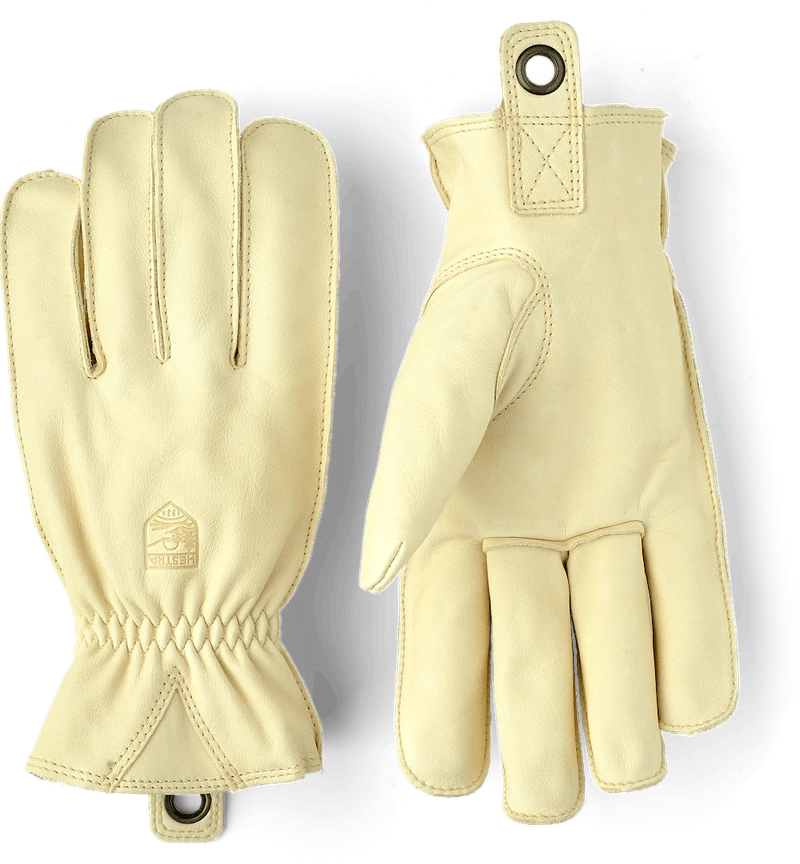 Hestra Men's Ecocuir Unlined 5-finger Glove - Natural Brown Hestra Men's Ecocuir Unlined 5-finger Glove - Natural Brown -Equestrian Gear 476706 800 auto