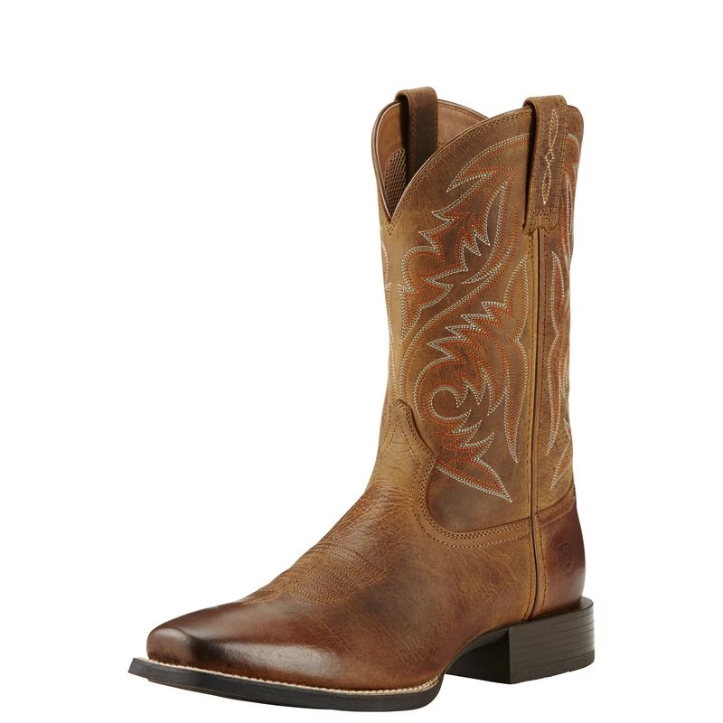 Ariat Men's Sport Herdsman Western Boot - Powder Brown Ariat Men's Sport Herdsman Western Boot - Powder Brown -Equestrian Gear 477993 800 auto
