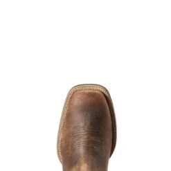 Ariat Men's Sport Wide Square Toe Western Boot - Distressed Brown -Equestrian Gear 481310 800 auto
