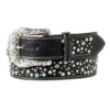 Ariat Women's Rhinestone Stud Leather Belt