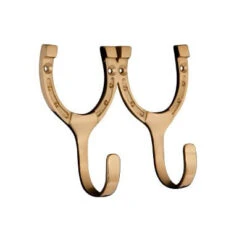 Burlingham Sports Double Hook - Brass