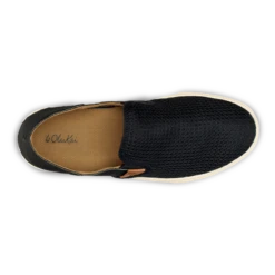 Olukai Women's Pehuea Slip-on Sneakers - Black -Equestrian Gear 494351 800 auto