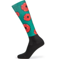 Shires Aubrion Women's Hyde Park Cross Country Socks - Poppy