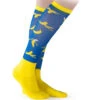 Shires Aubrion Kids' Hyde Park Cross Country Socks - Banana