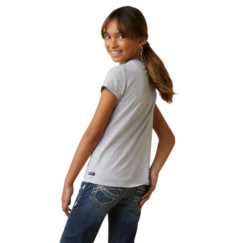 Ariat Kids' Imagine T-Shirt - Heather Grey Ariat Kids' Imagine T-Shirt - Heather Grey -Equestrian Gear 495488 800 auto
