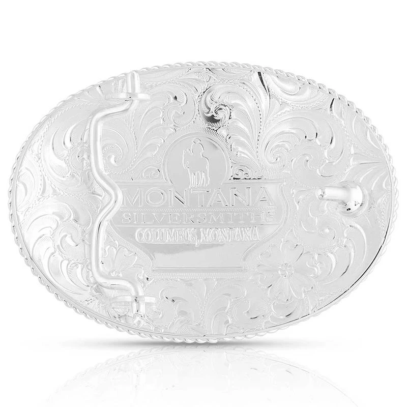 Montana Silversmiths Small Two-Tone Engraved Western Buckle (1849NF) Montana Silversmiths Small Two-Tone Engraved Western Buckle (1849NF) -Equestrian Gear 497019 800 auto