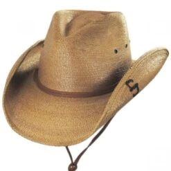 Stetson Contoy Straw Western Hat - Extra Toasty
