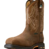 Ariat Men's Workhog Square 400G CSA - Bruin Brown