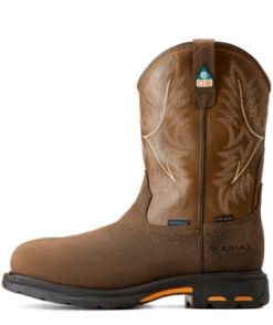 Ariat Men's Workhog Square 400G CSA - Bruin Brown -Equestrian Gear 510349 800 auto