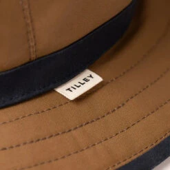 Tilley TWC7 The Outback Hat - British Tan/Navy -Equestrian Gear 510989 800 auto