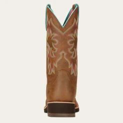 Ariat Women's Delilah Western Boot (10018676) - Toasted Brown -Equestrian Gear 513537 800 auto