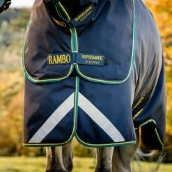 Rambo Duo Force 2.0 Turnout - Navy/Teal/Gold 2 Rambo Duo Force 2.0 Turnout - Navy/Teal/Gold -Equestrian Gear 516441 800 auto