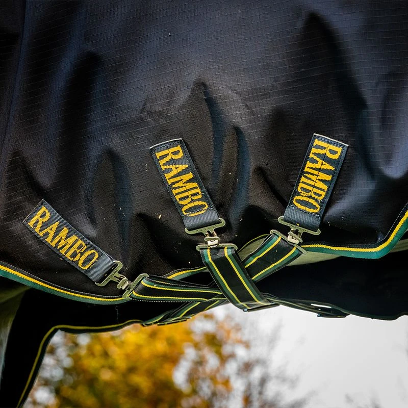 Rambo Duo Force 2.0 Turnout - Navy/Teal/Gold Rambo Duo Force 2.0 Turnout - Navy/Teal/Gold -Equestrian Gear 516443 800 auto