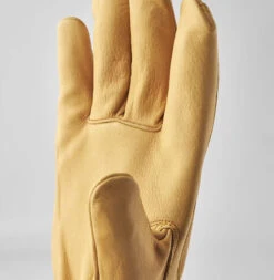 Hestra Unisex Unlined Drivers' Work Gloves - Yellow -Equestrian Gear 518972 800 auto