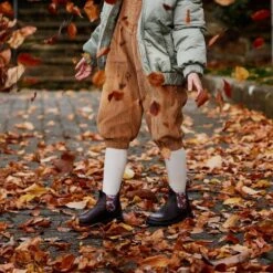 Blundstone 2395 - Kids' Blunnies Brown With Lilac Butterfly -Equestrian Gear 520370 800 auto