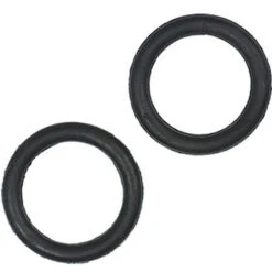 Peacock Replacement Rings Pair - Black